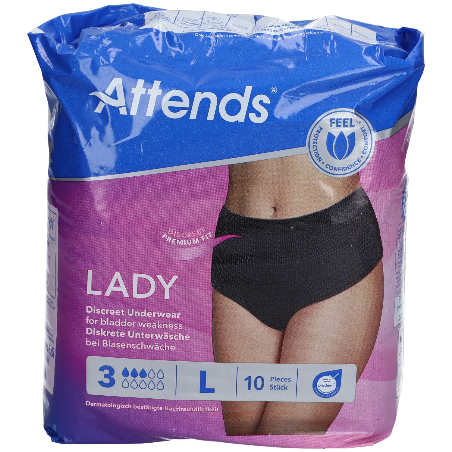 Attends Lady Discreet Underwear