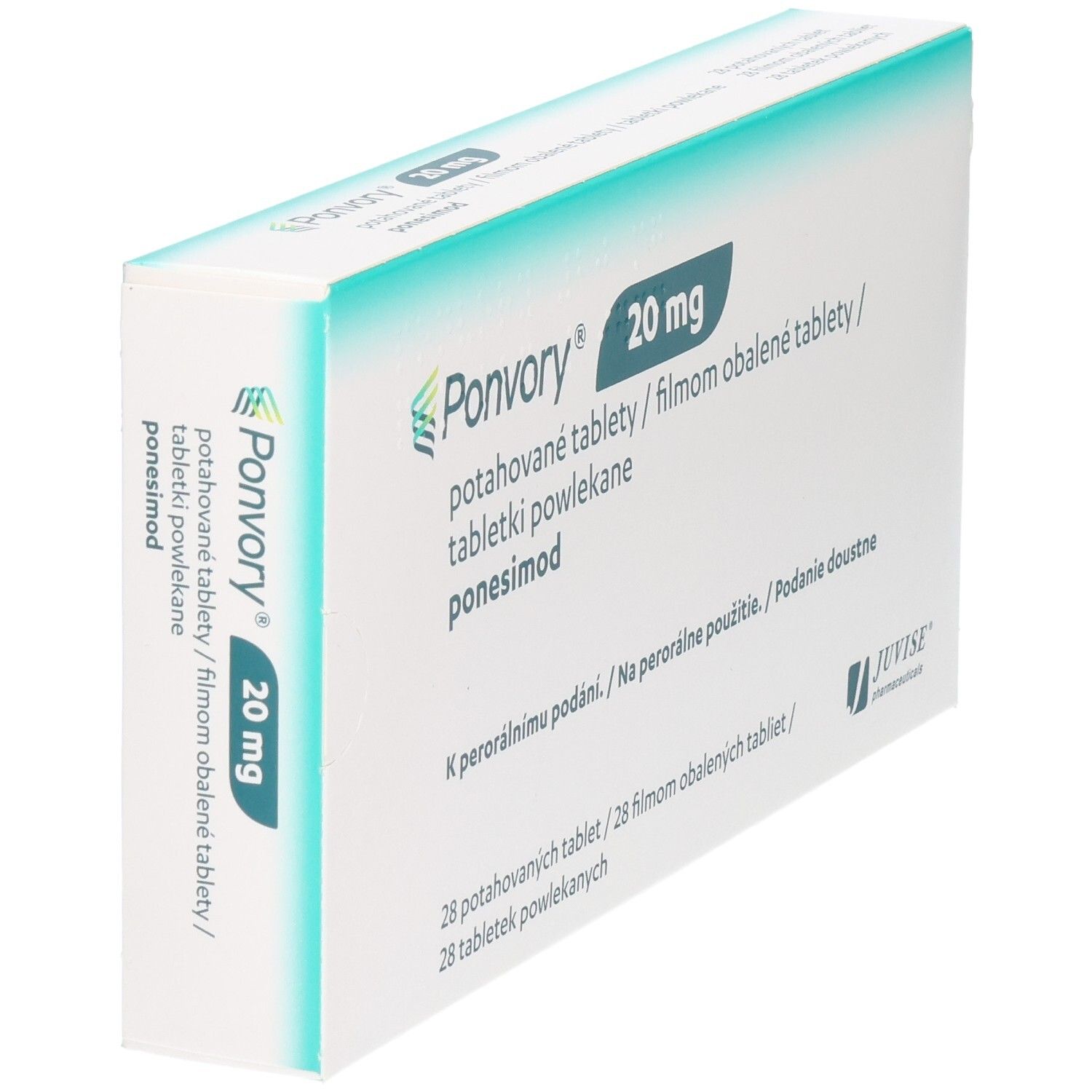Ponvory 20 mg Filmtabletten, 28 Stück