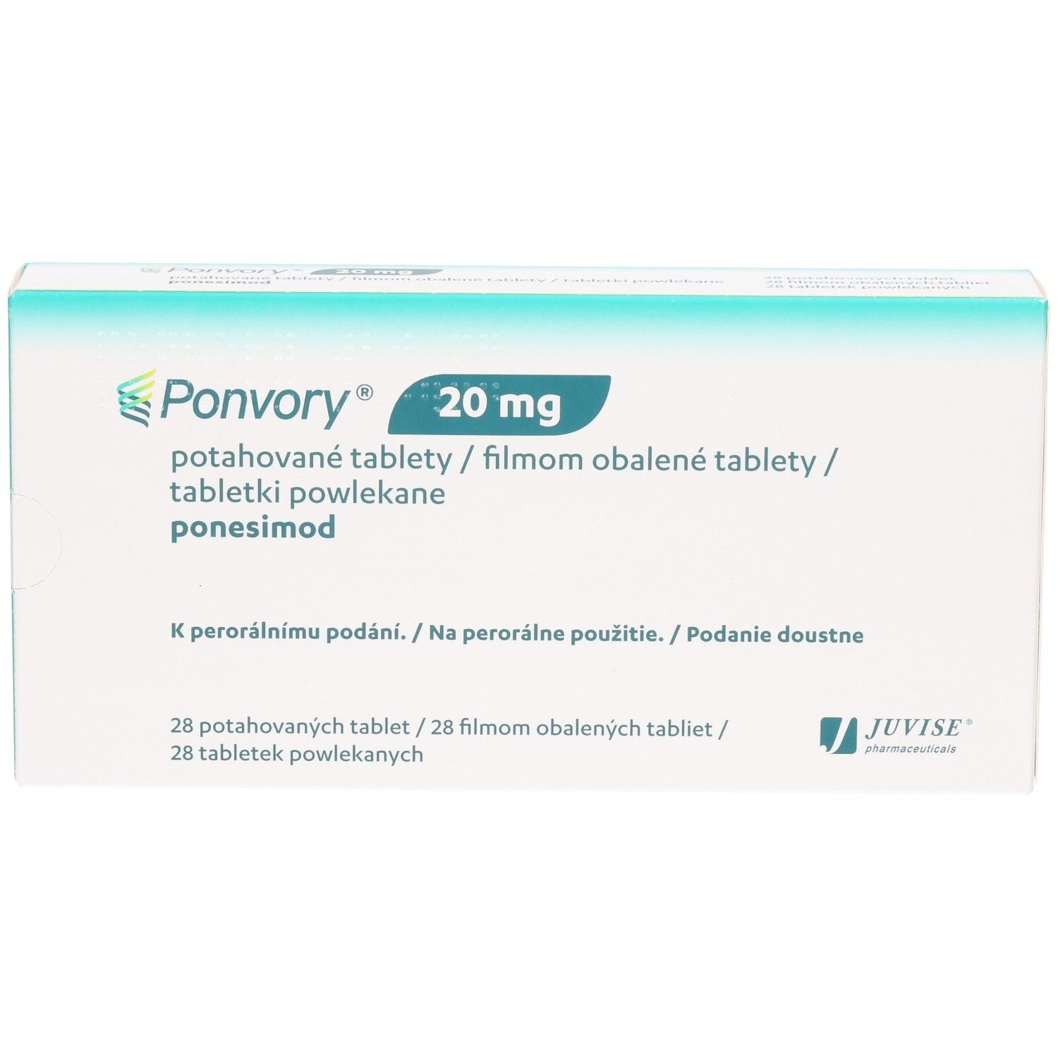 Penvory 20mg Filmtabletten, 28 Stück Ponesimod.