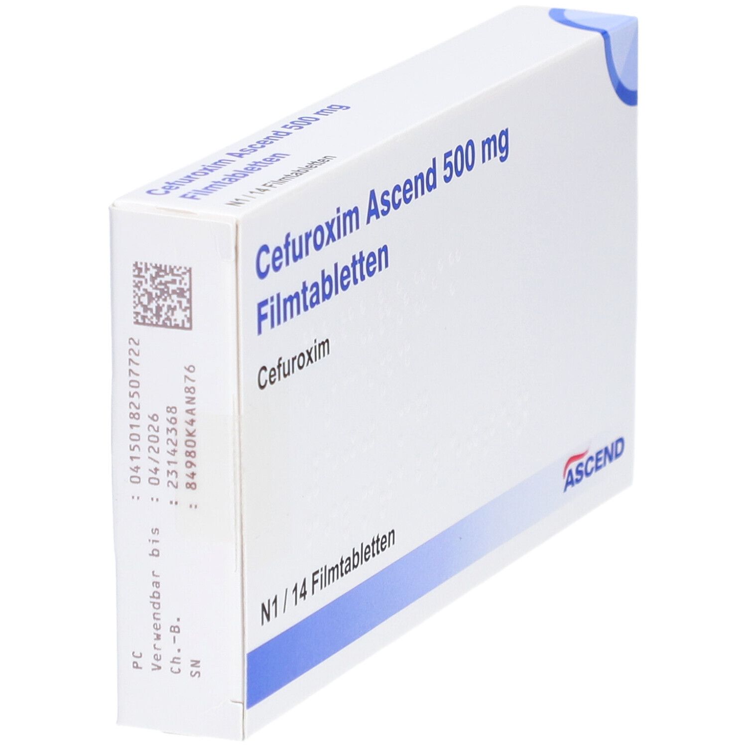 Cefuroxim Ascend 250 mg Filmtabletten 14 St