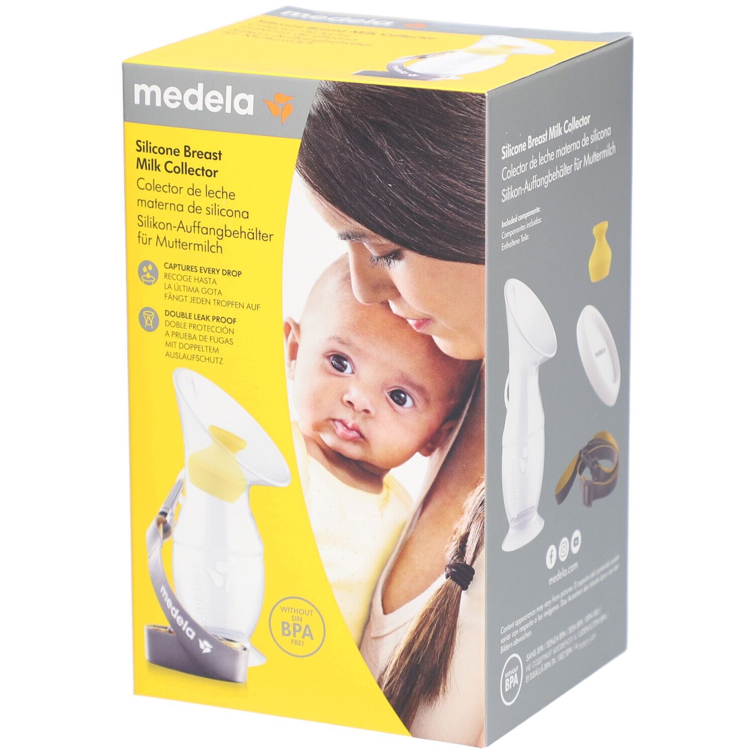 medela Silikon Muttermilch Auffangbehälter