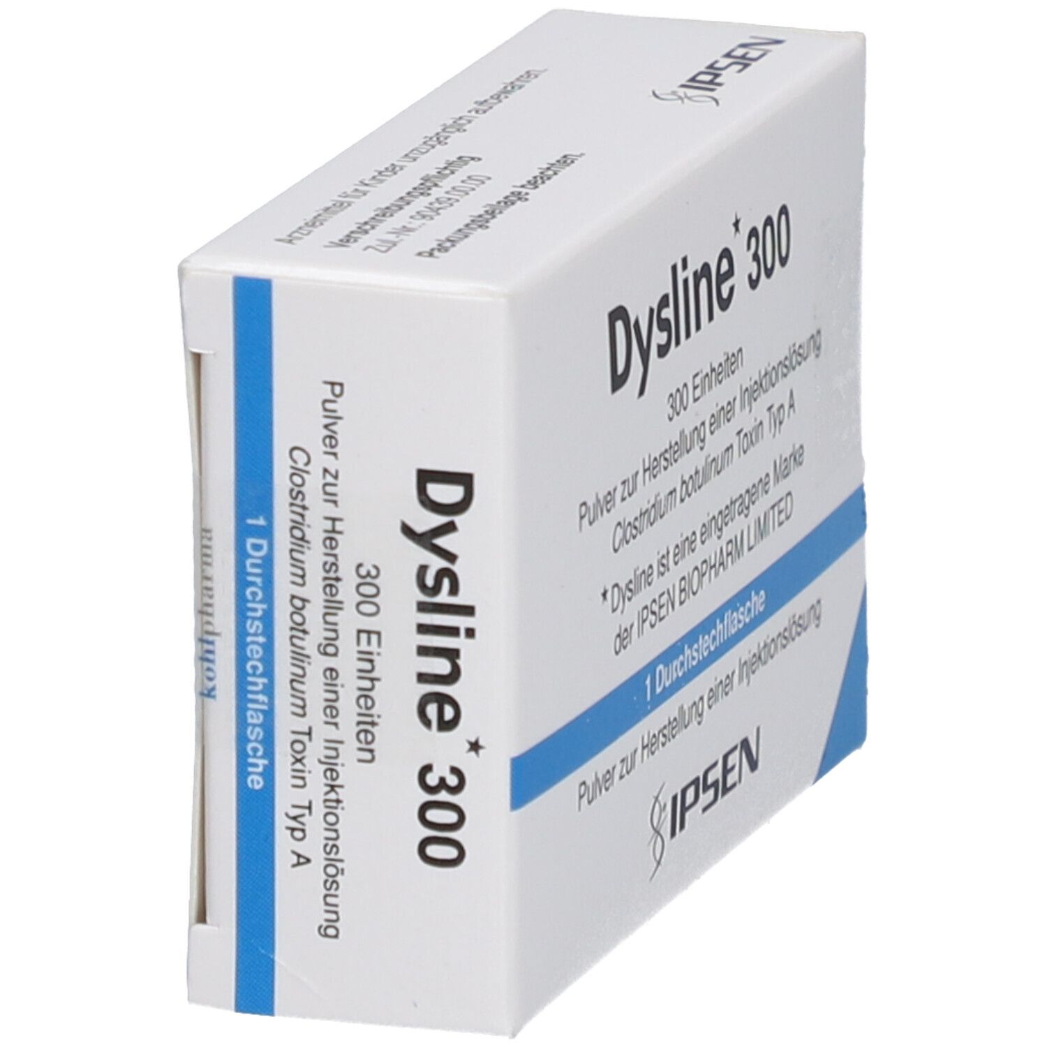 DYSLINE 300 Einheiten Pulver z.Herst.e.Inj.-Lsg.