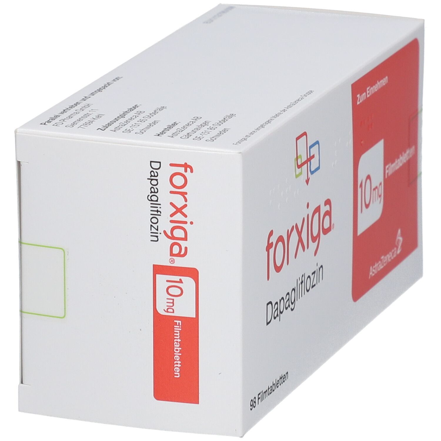 Forxiga 10 mg Filmtabletten 98 St