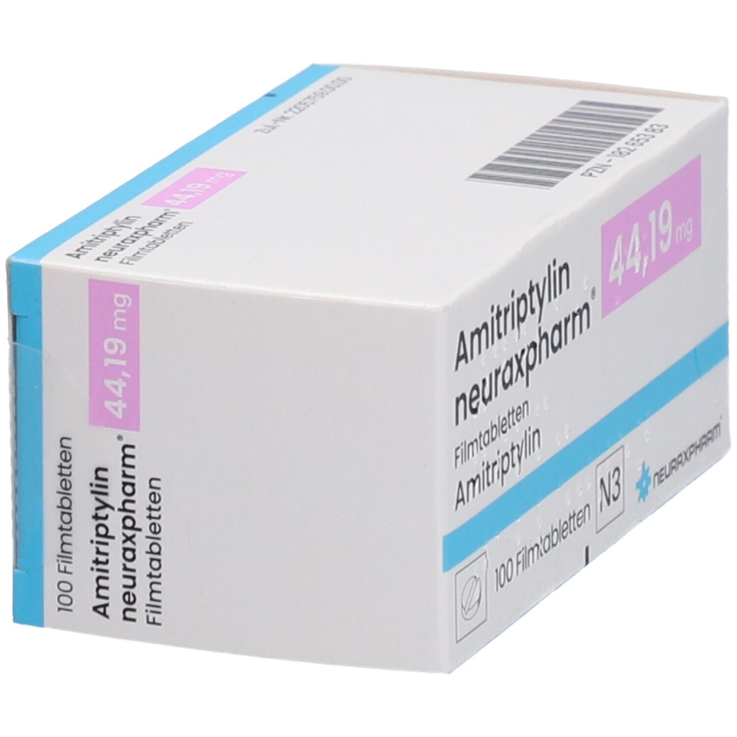 AMITRIPTYLIN neuraxpharm 44,19 mg Filmtabletten 100 St mit dem E-Rezept ...