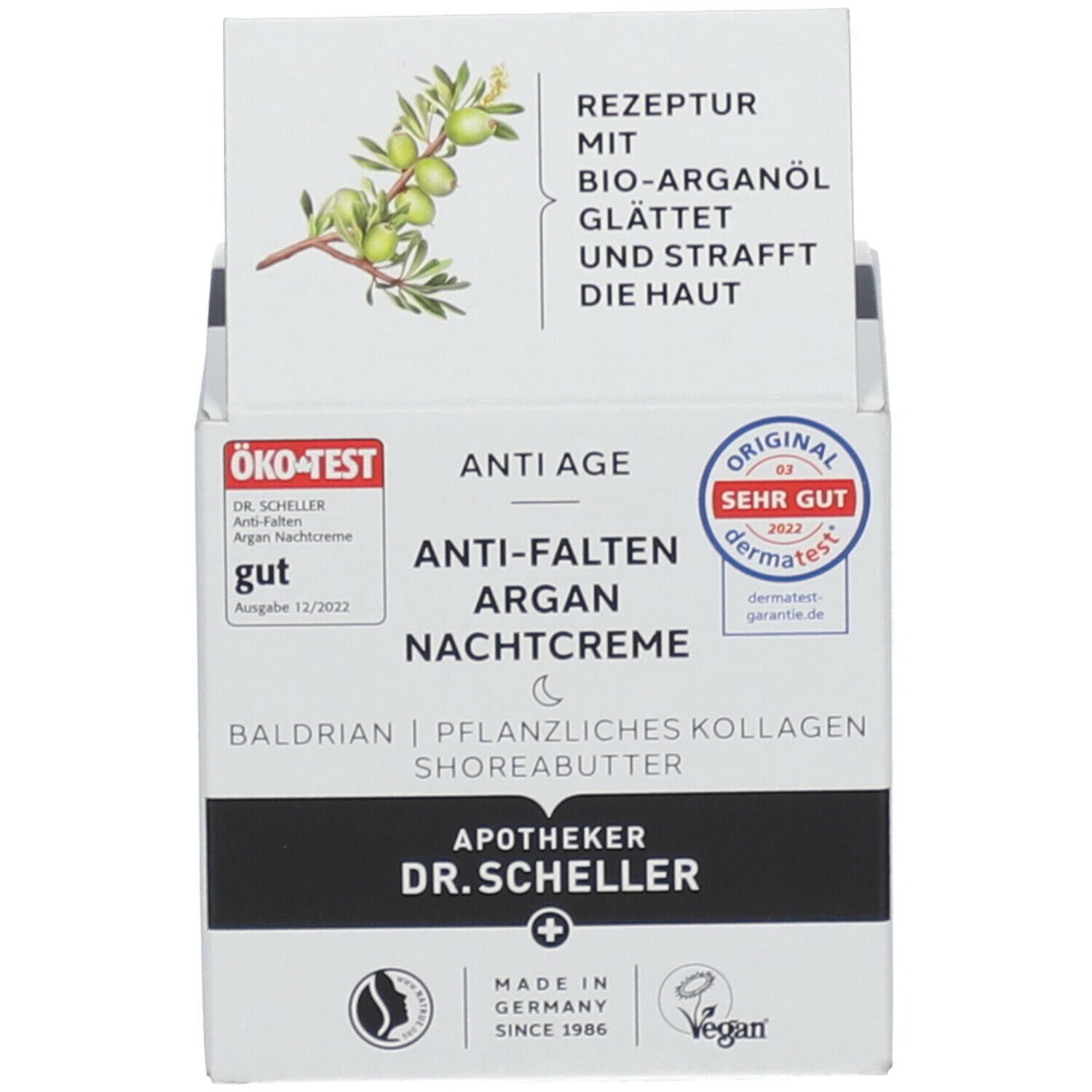 DR. SCHELLER Anti-Falten Argan Nachtcreme 50 ml - SHOP APOTHEKE
