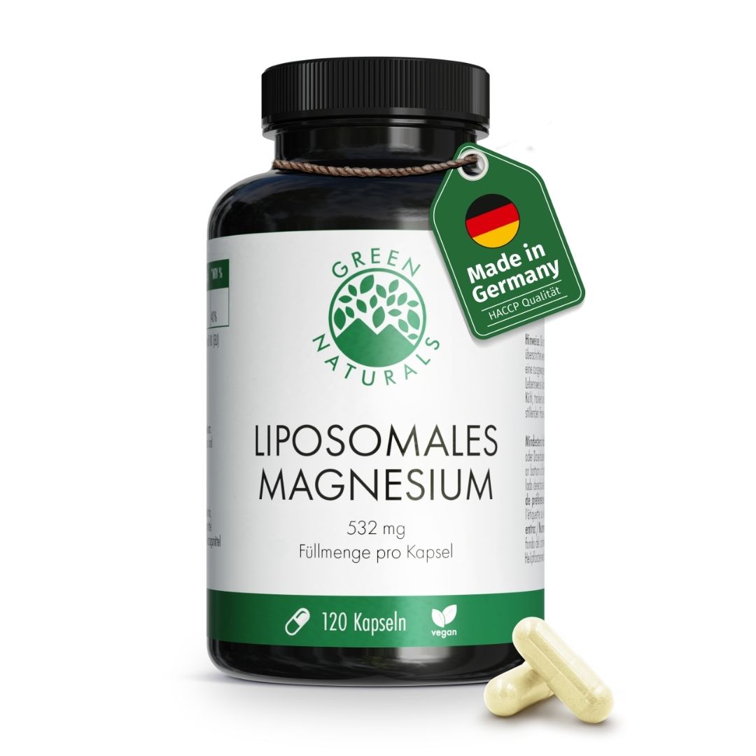 Green Naturals Magnesiumcitrat liposomal veg.Kaps. 120 St Kapseln