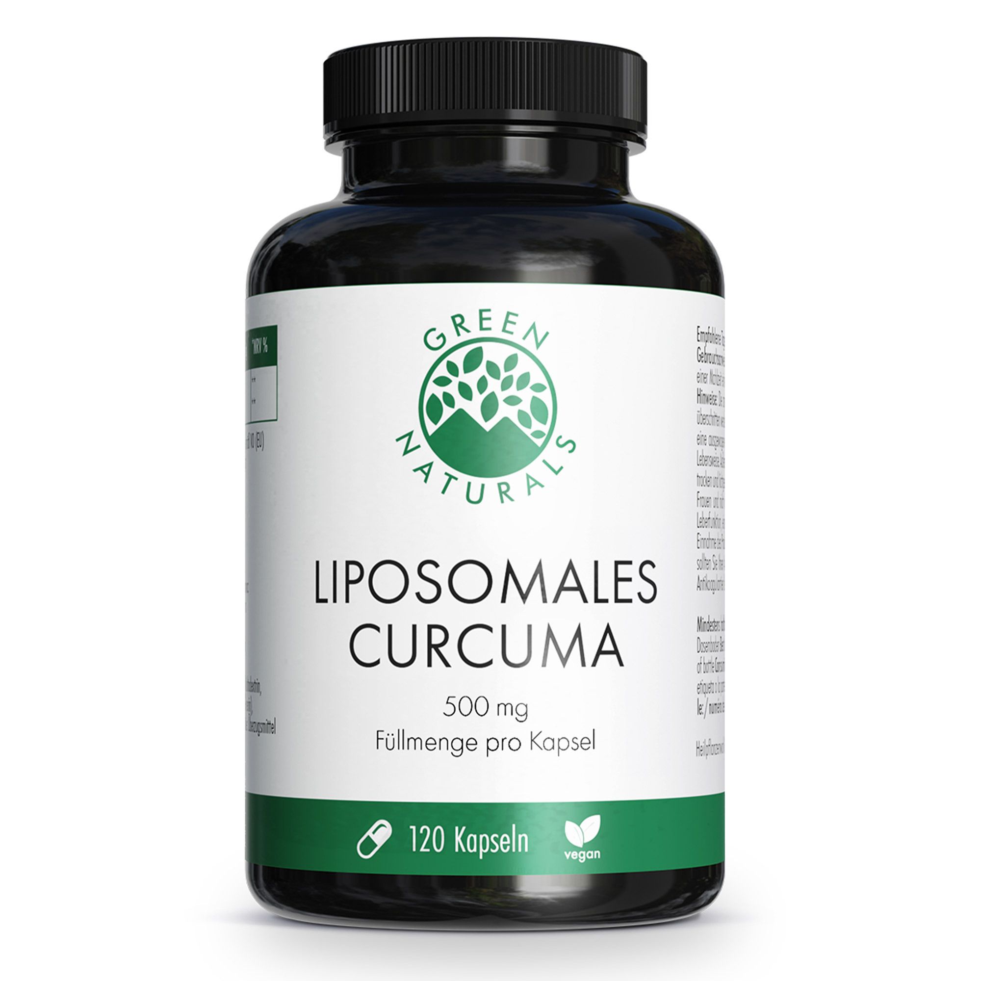 GREEN NATURALS Curcuma Extrakt liposomal vegan