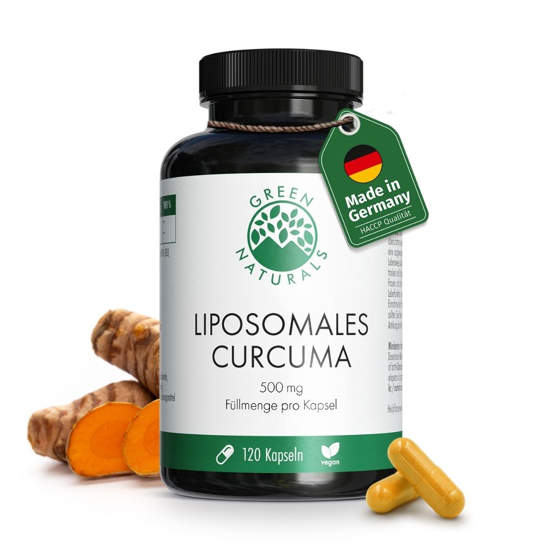 GREEN NATURALS Curcuma Extrakt liposomal vegan