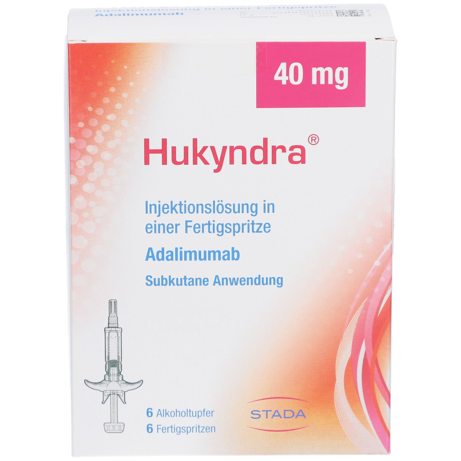 HUKYNDRA 40 mg/0,4 ml Inj.-Lösung in Fertigspritze