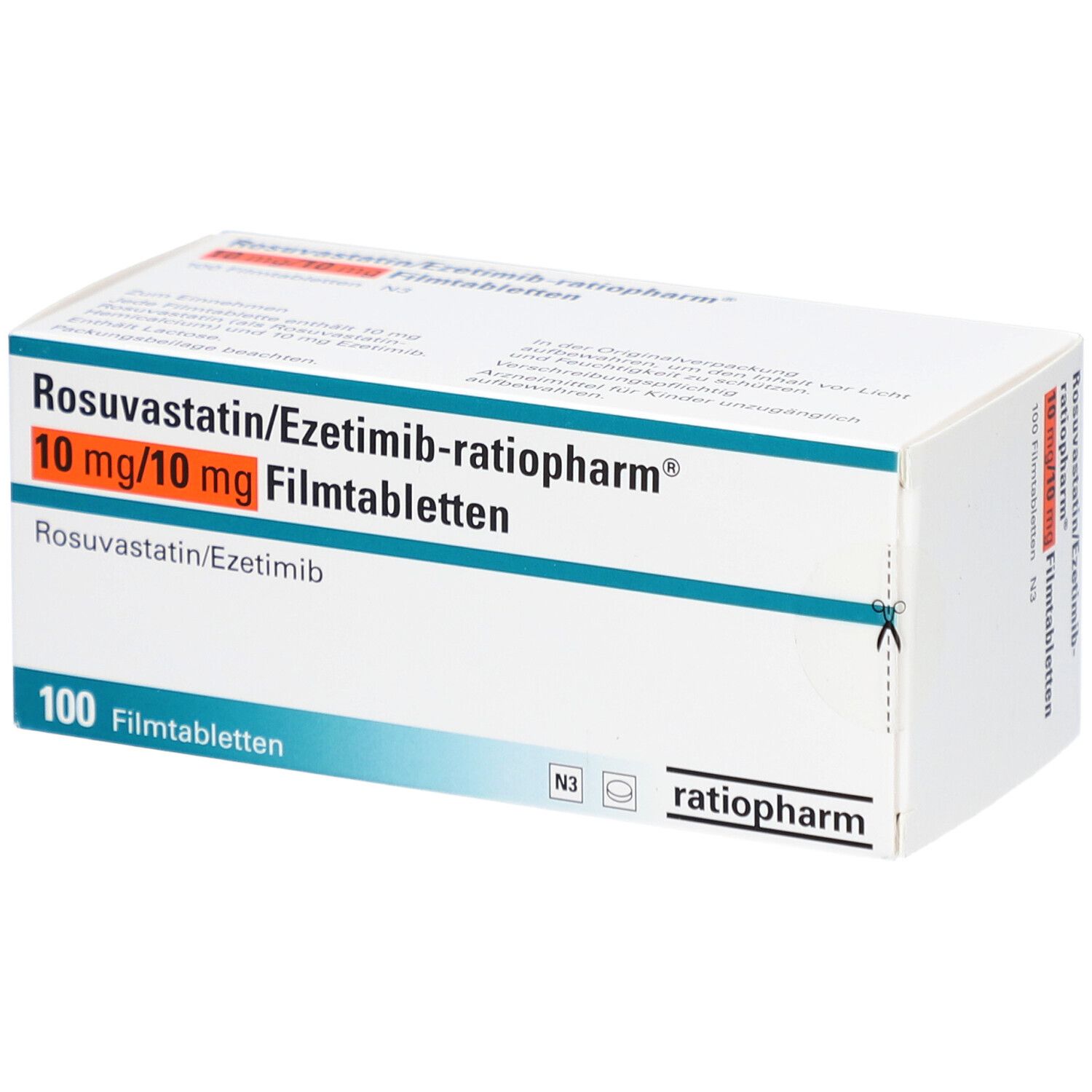 ROSUVASTATIN/Ezetimib-ratiopharm 10 mg/10 mg FTA