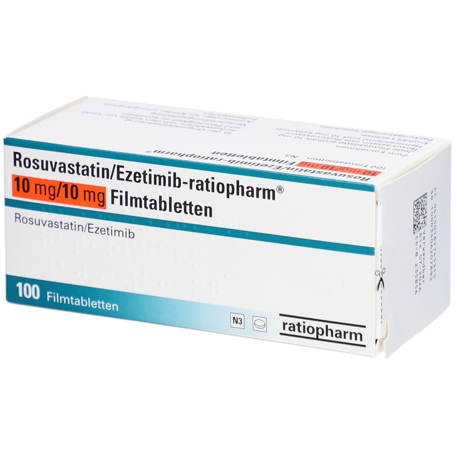 ROSUVASTATIN/Ezetimib-ratiopharm 10 mg/10 mg FTA