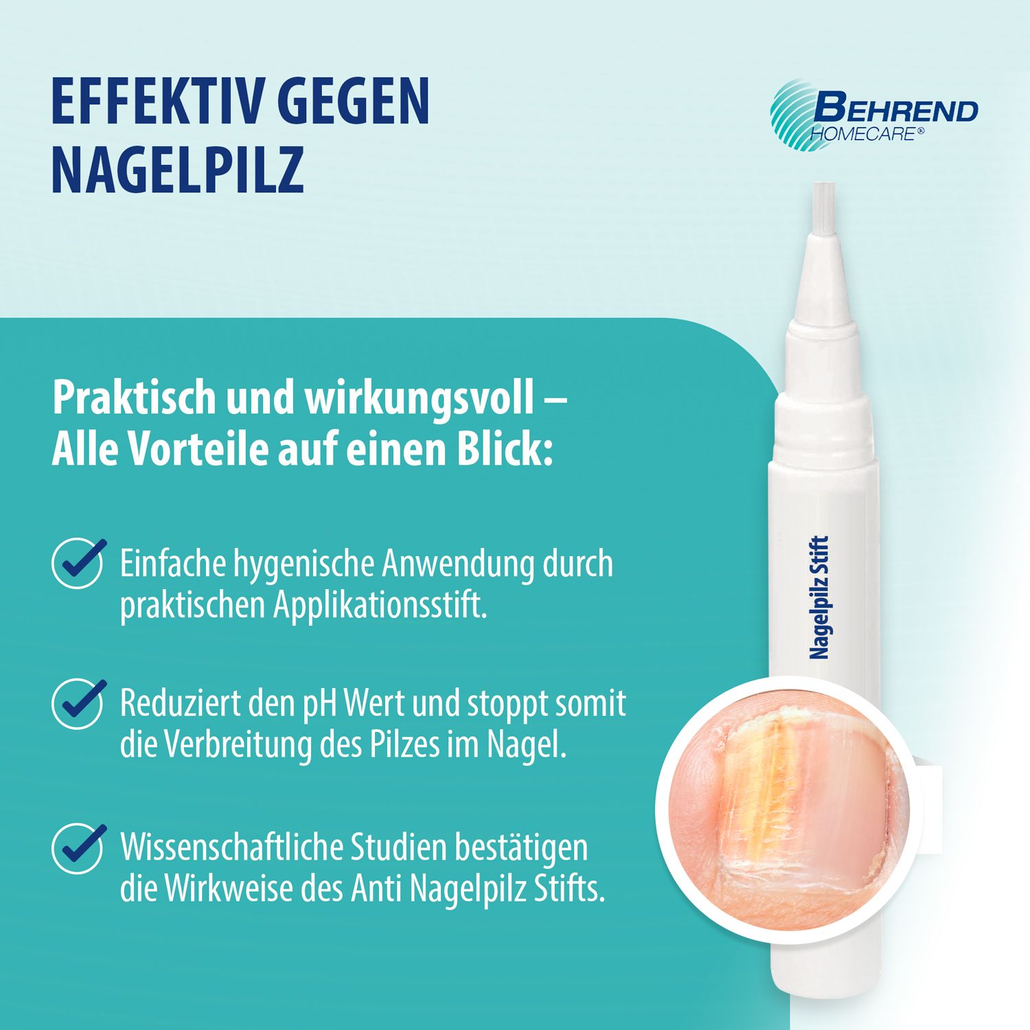 Behrend Nagelpilz Stift 4 ml Stifte