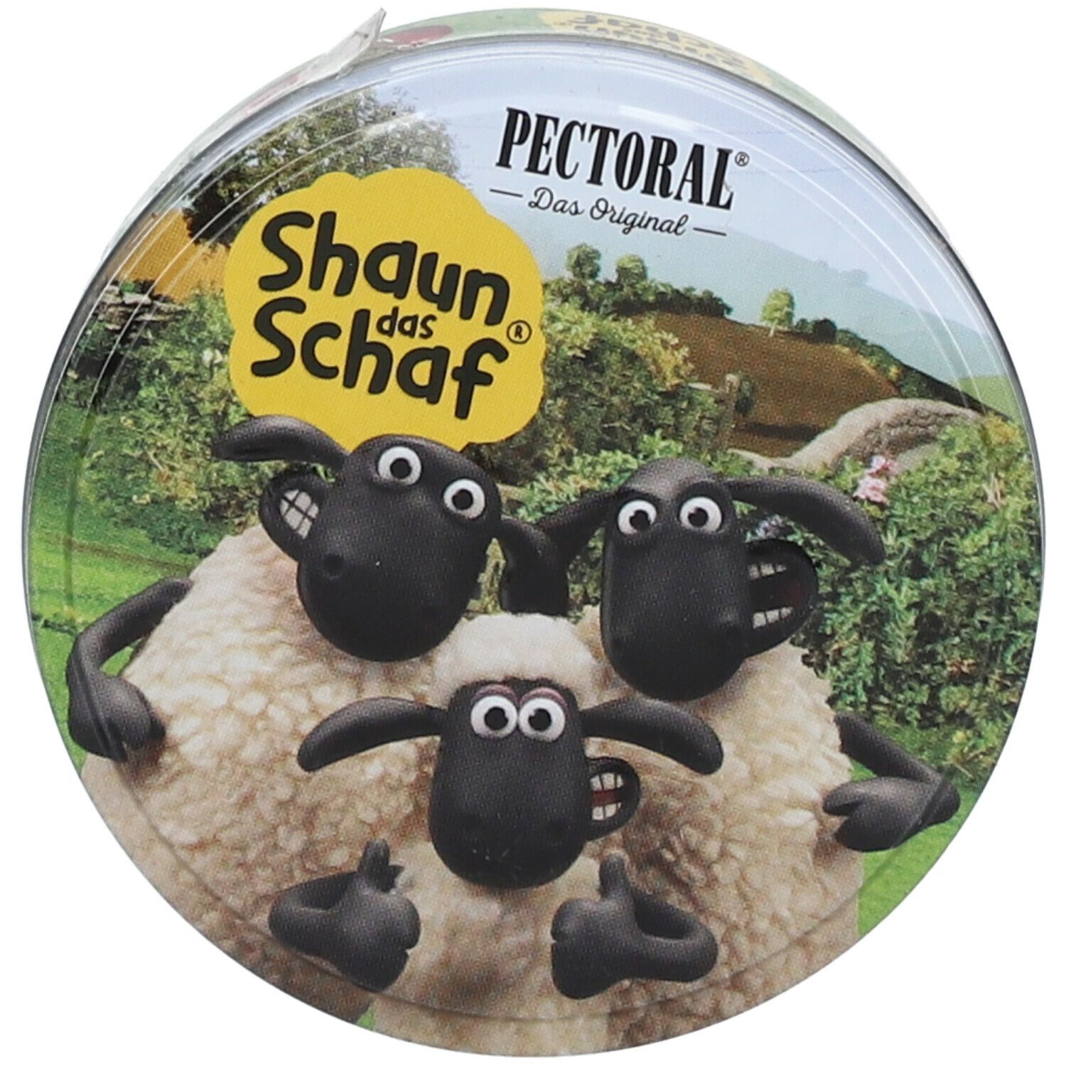 Pectoral® für Kinder Shaun das Schaf  Dose mit Kirschgeschmack (Motiv nicht wählbar)