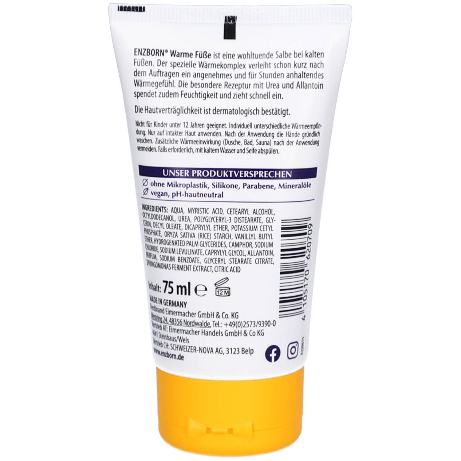 ENZBORN® Warme Füße Creme