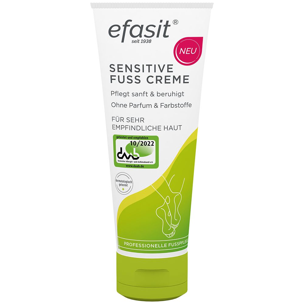 efasit Sensitive Fuß Creme