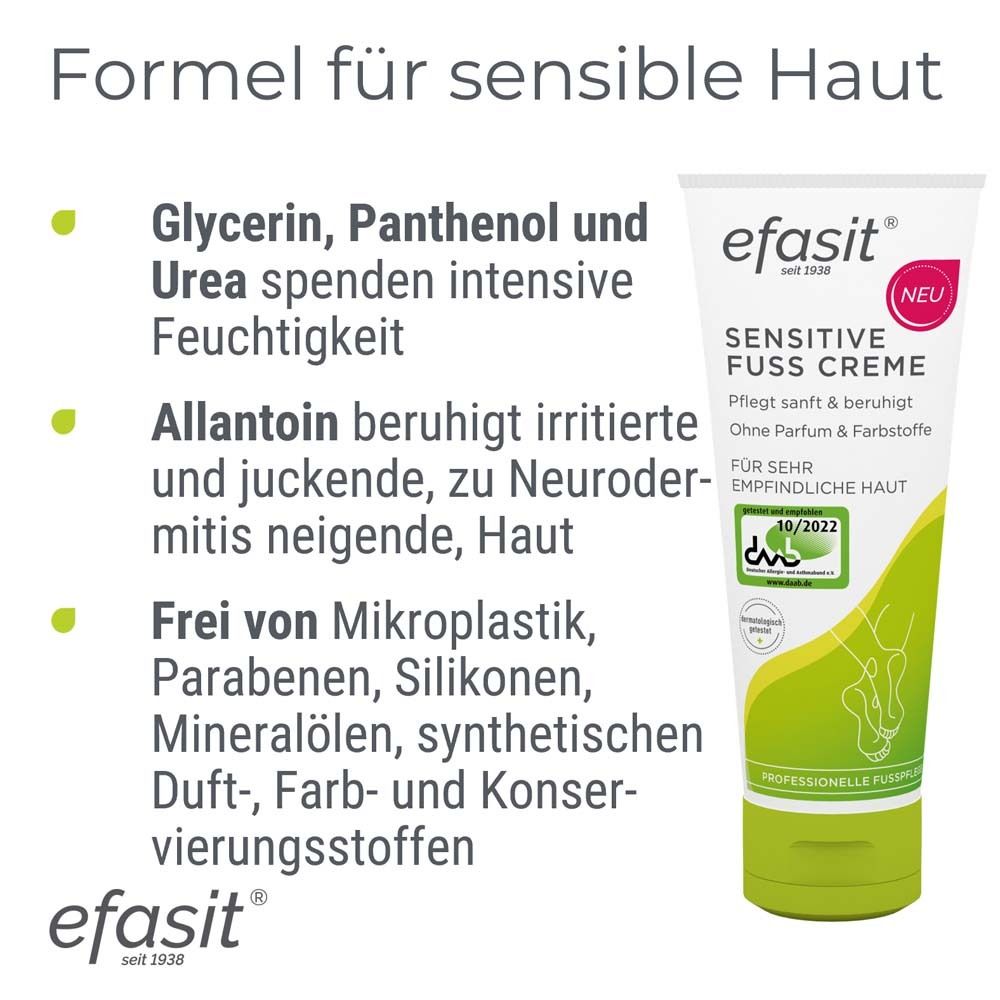 efasit Sensitive Fuß Creme