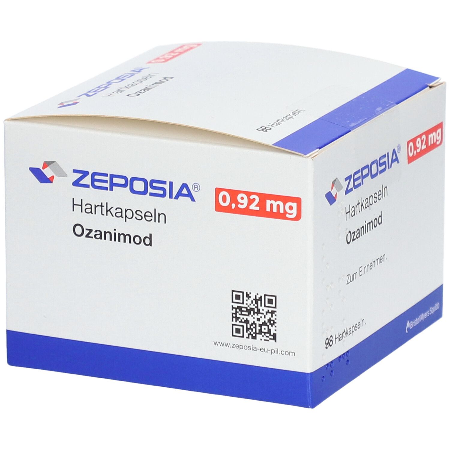 Zeposia 0,92 mg Hartkapseln 98 St