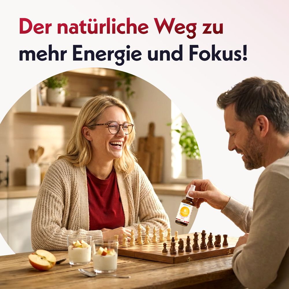 Mediakos Vitamin B Komplex Vital Spray: einzigartige Wirkstoffkombination, Mundspray, hohe Bioverfügbarkeit.