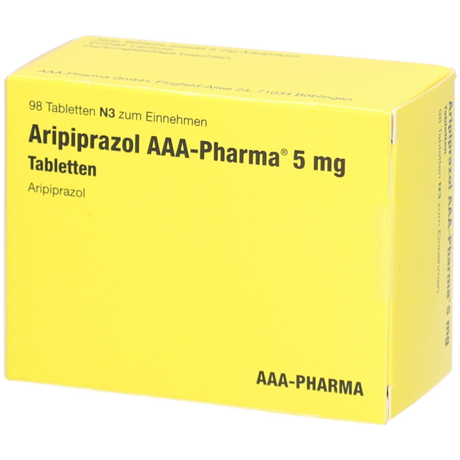 ARIPIPRAZOL AAA-Pharma 5 mg Tabletten