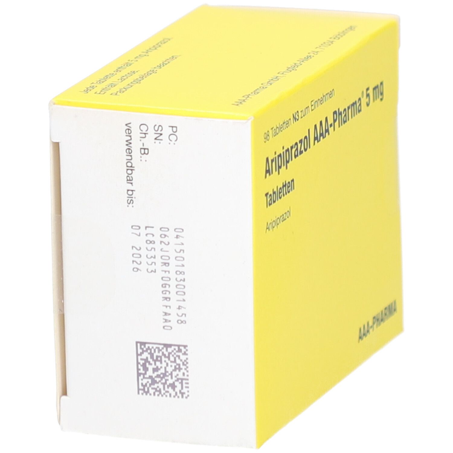 ARIPIPRAZOL AAA-Pharma 5 mg Tabletten