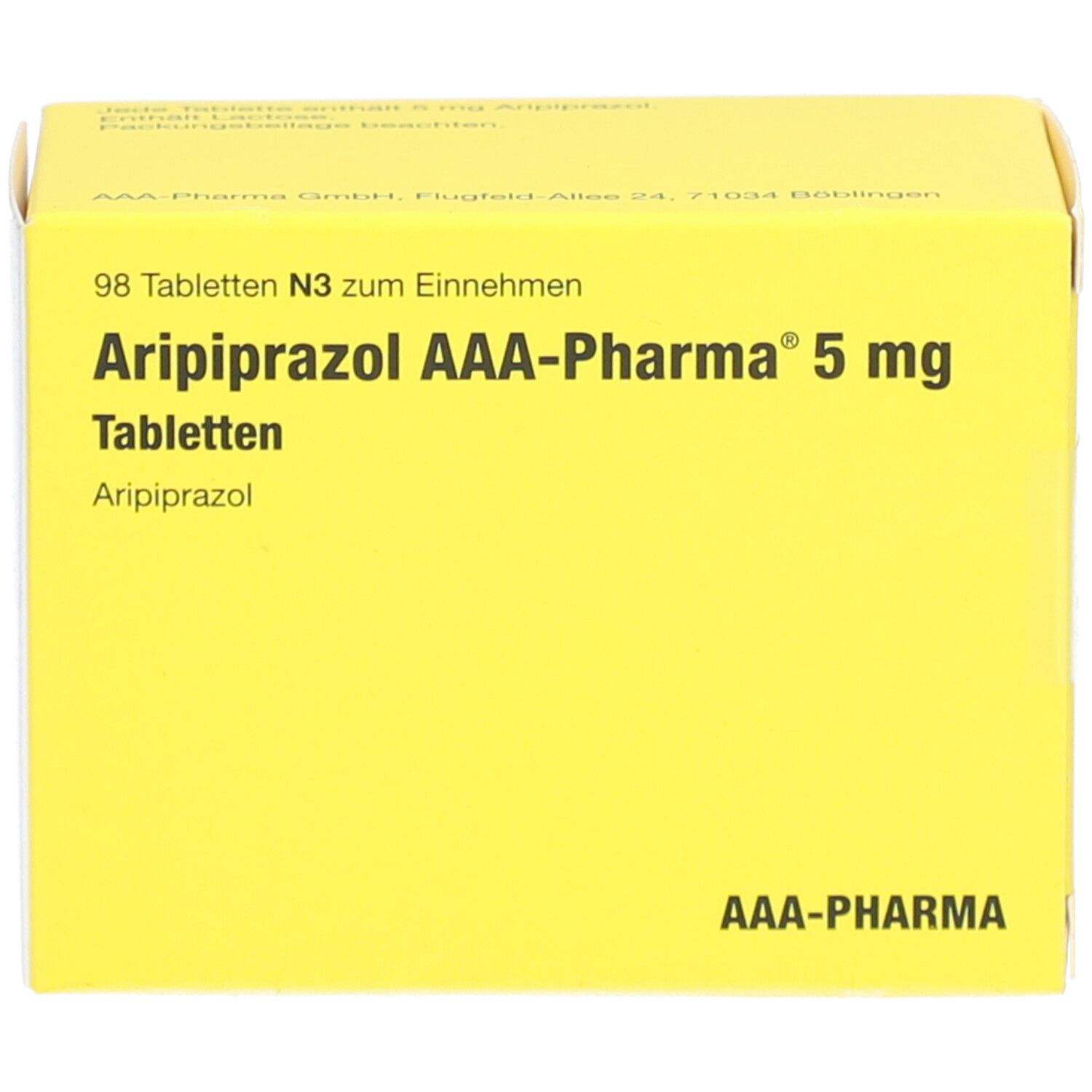 ARIPIPRAZOL AAA-Pharma 5 mg Tabletten