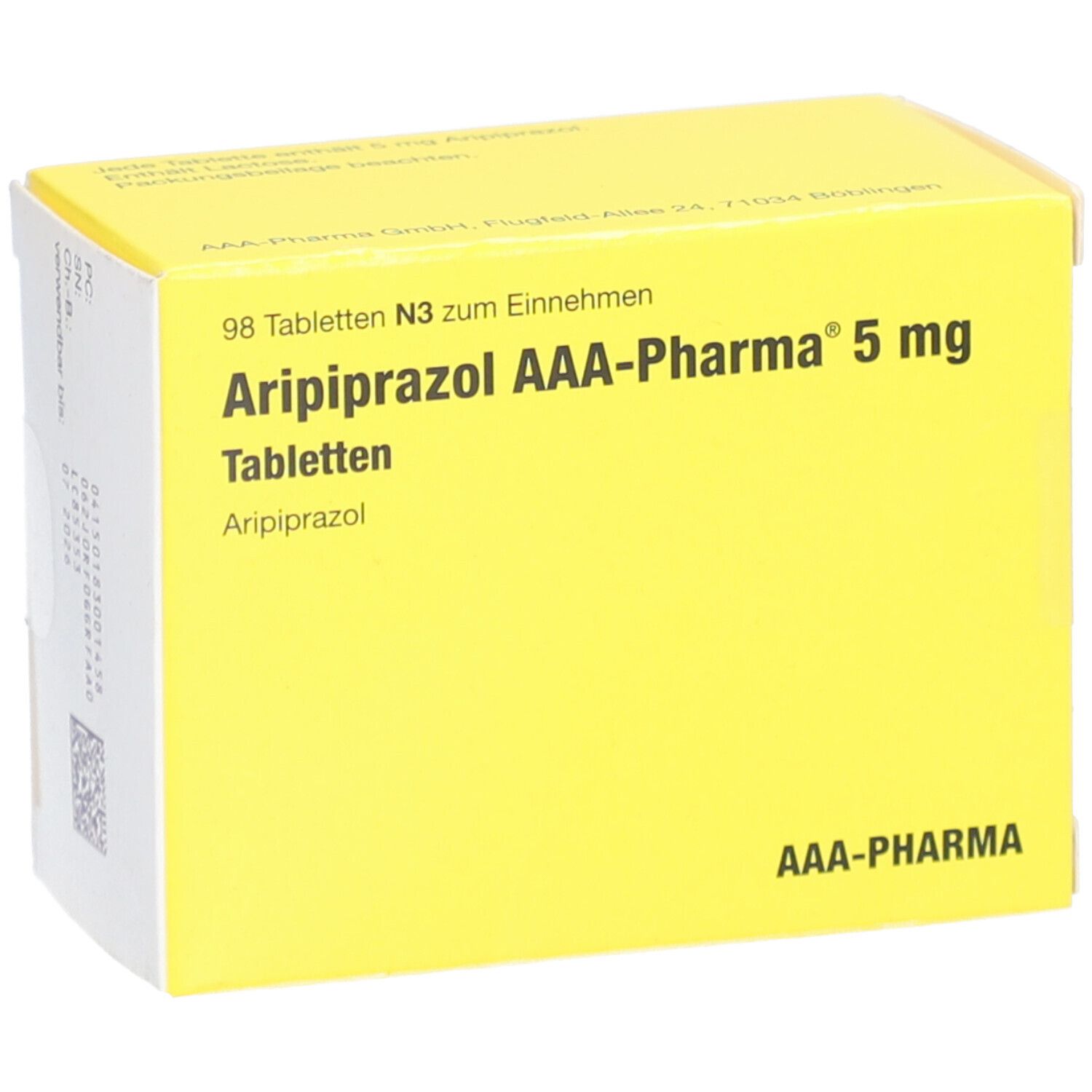 ARIPIPRAZOL AAA-Pharma 5 mg Tabletten