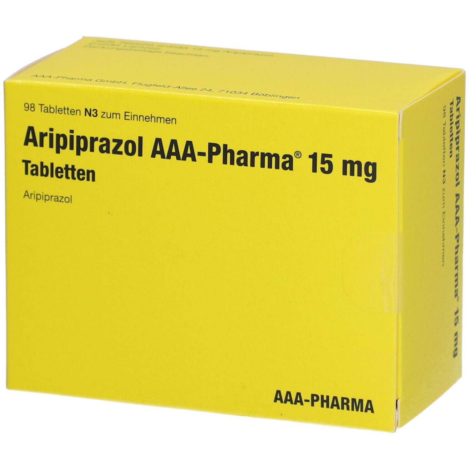 ARIPIPRAZOL AAA-Pharma 15 mg Tabletten