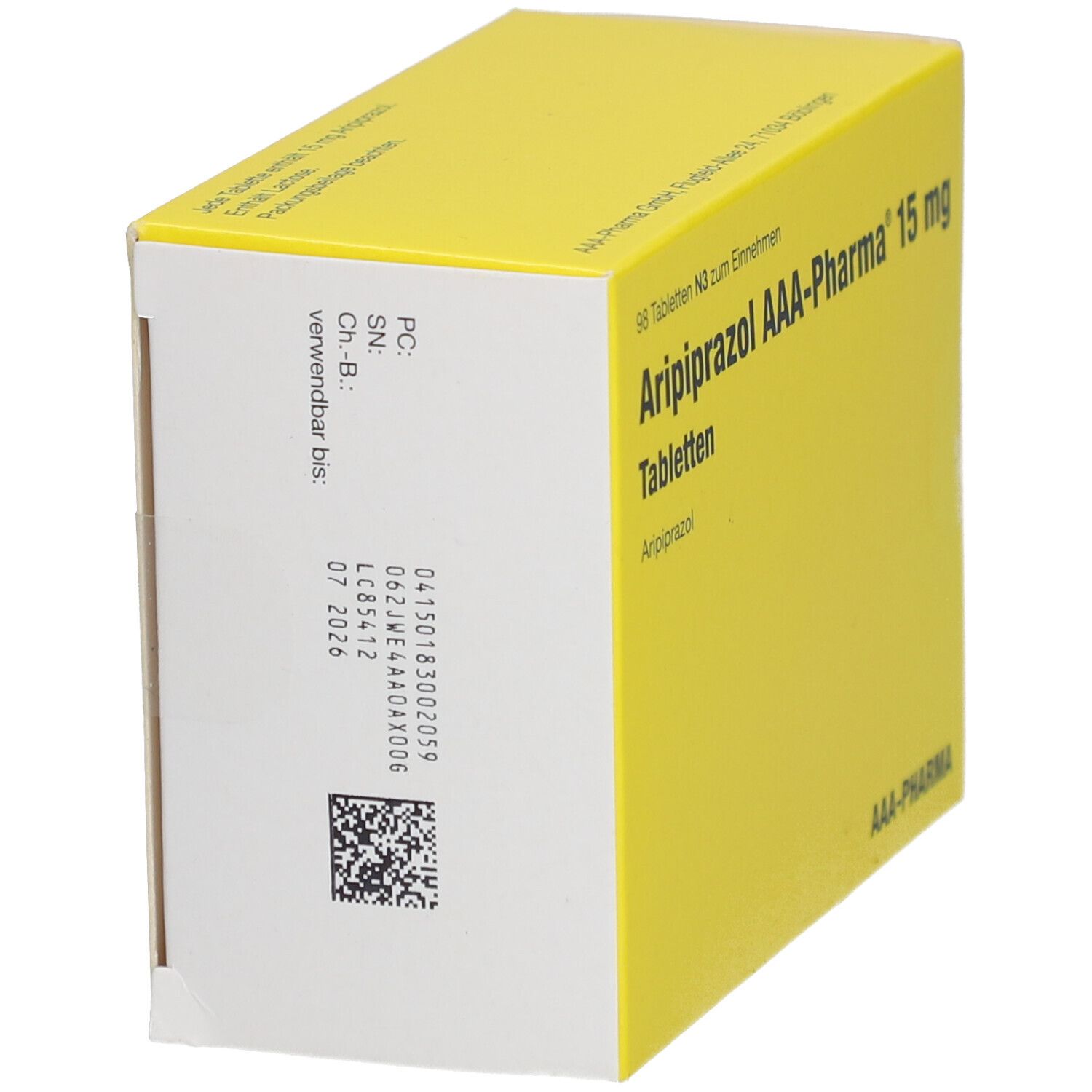 ARIPIPRAZOL AAA-Pharma 15 mg Tabletten
