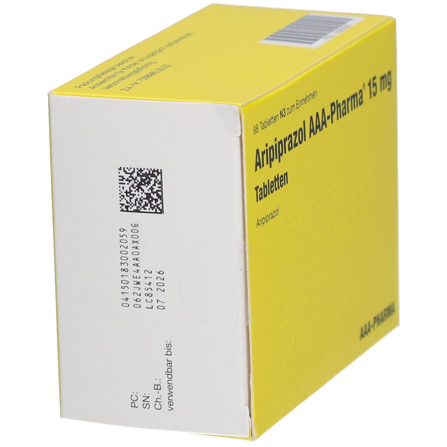 ARIPIPRAZOL AAA-Pharma 15 mg Tabletten