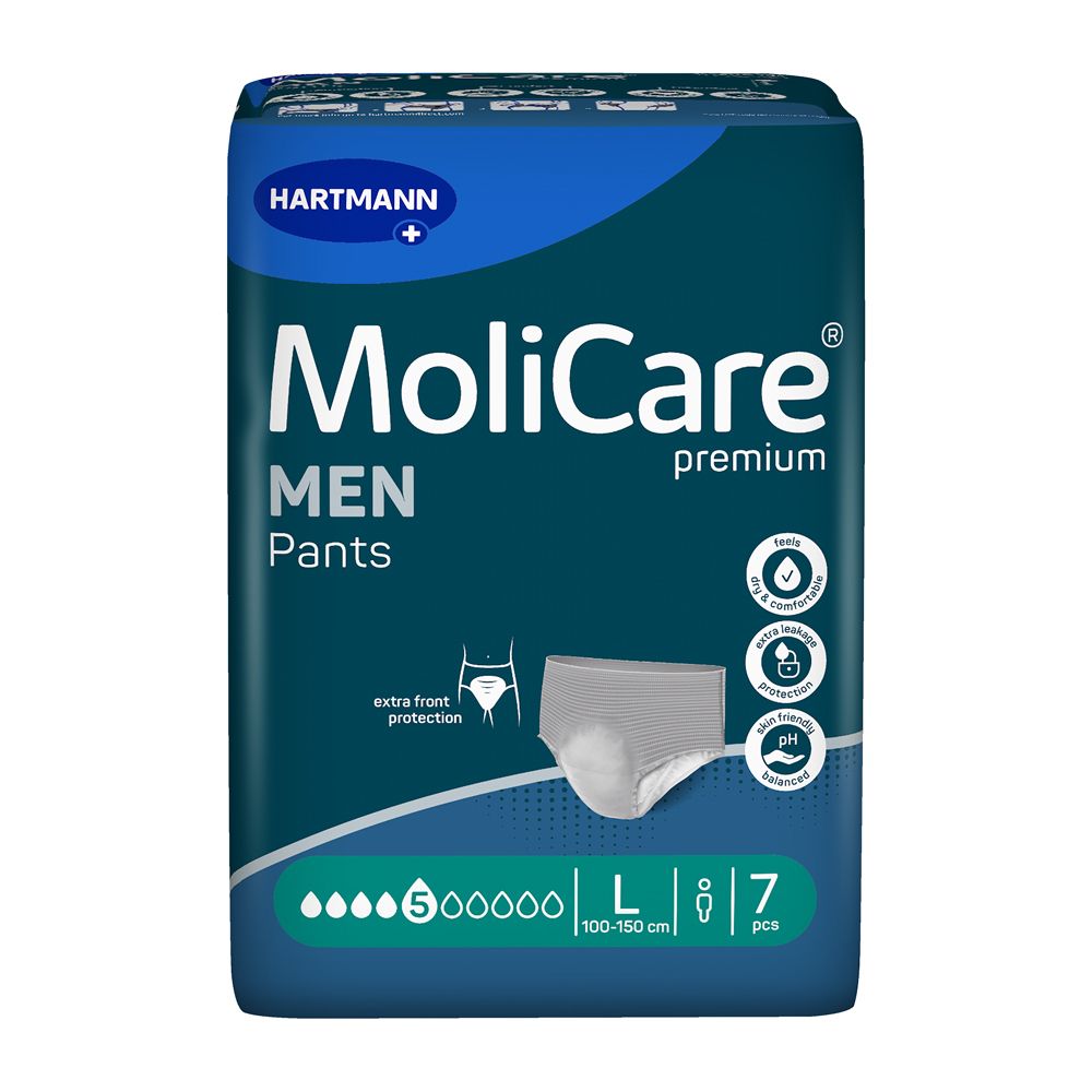 Molicare premium MEN Pants 5 Tropfen L 7 St Inkontinenzslip