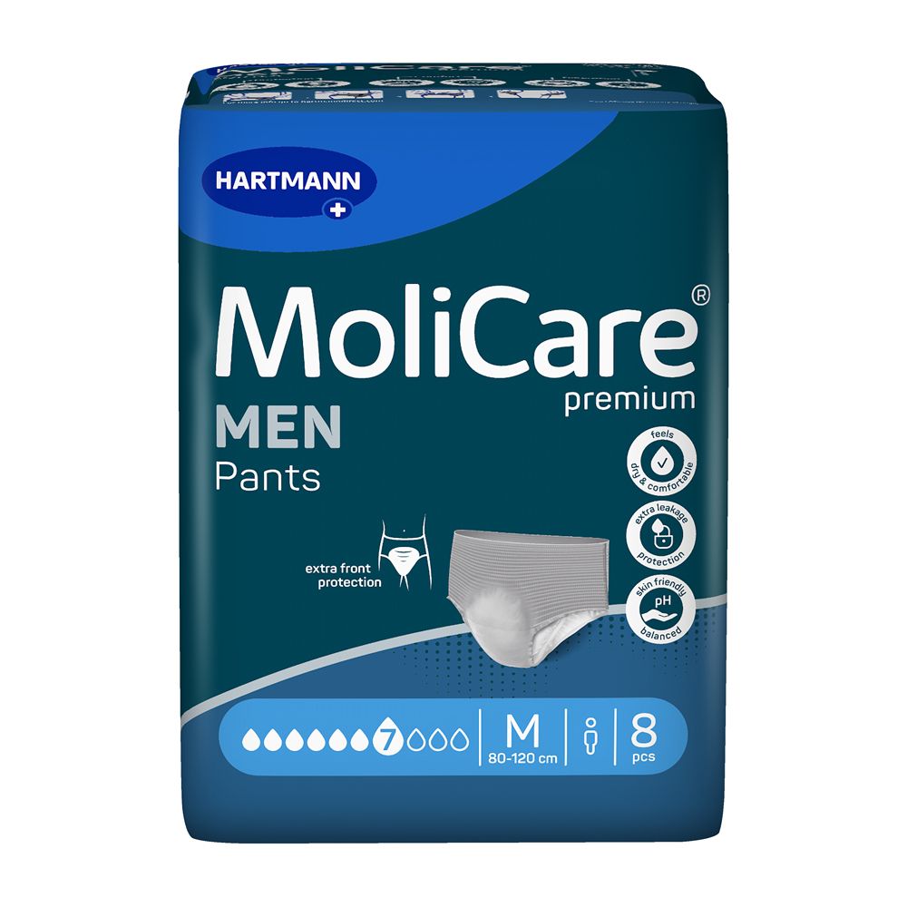 Molicare premium MEN Pants 7 Tropfen M 8 St