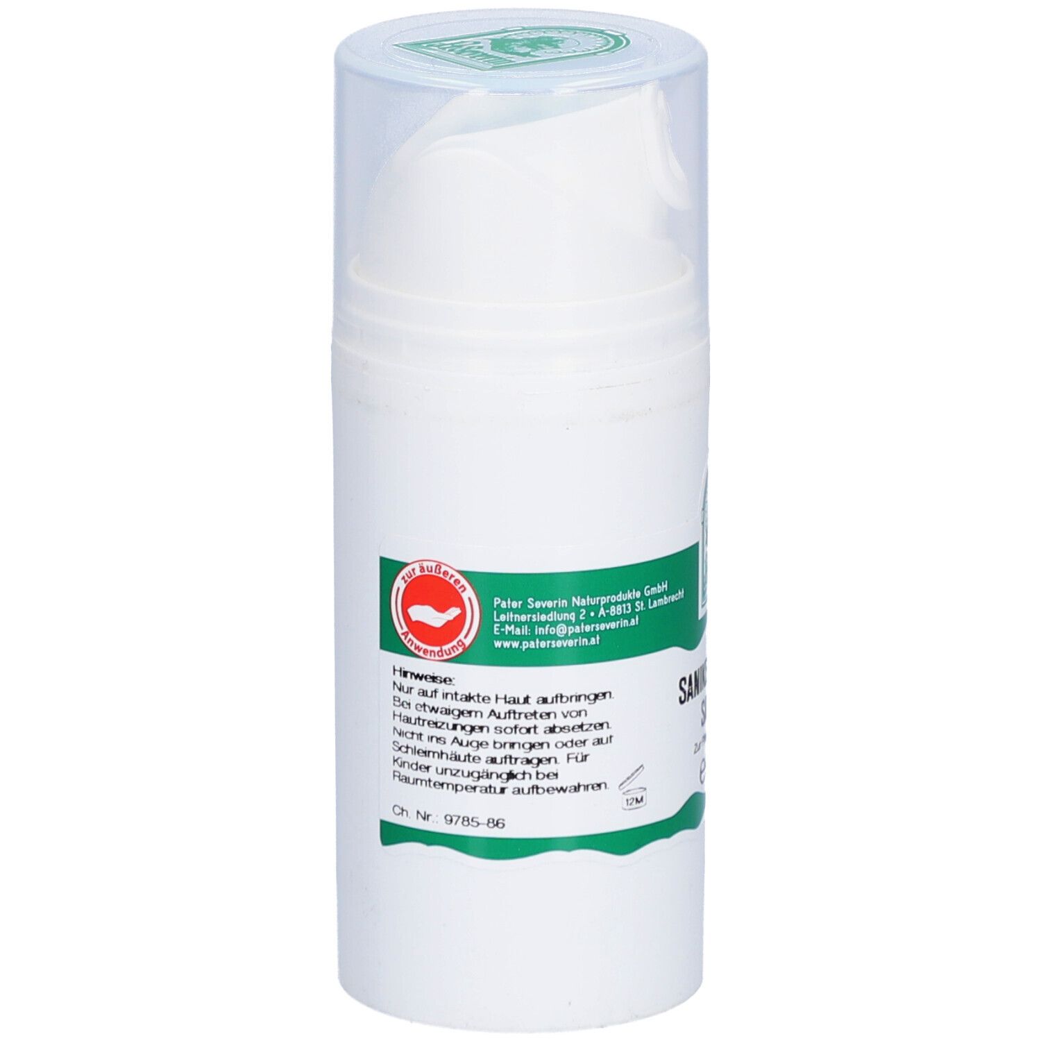 Pater Severin® Sanikelkraut Salbe zur Hautpflege