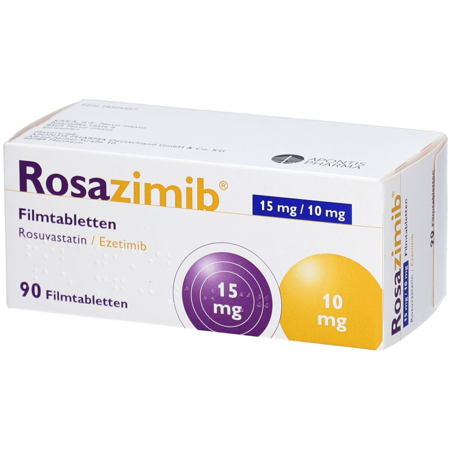 ROSAZIMIB 15 mg/10 mg Filmtabletten