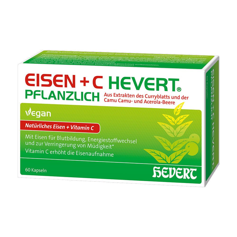 Eisen + C Hevert Pflanzlich