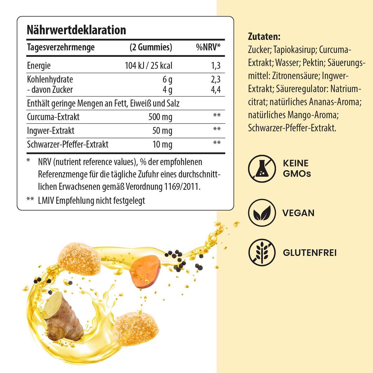 BeLive® CURCUMA & INGWER