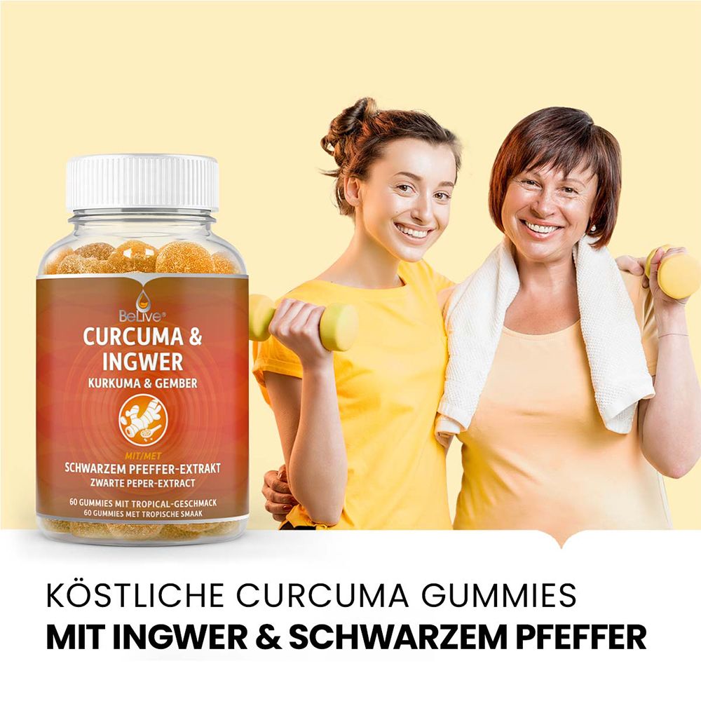 BeLive® CURCUMA & INGWER