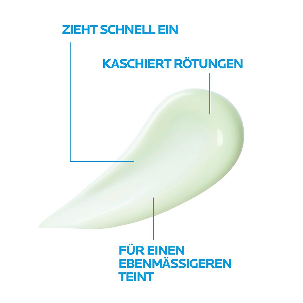 La Roche Posay Toleriane Rosaliac AR Intensivpflege: Leichte Feuchtigkeitspflege mit ausgleichendem Grünton für zu Rötungen und Rosazea neigende Haut