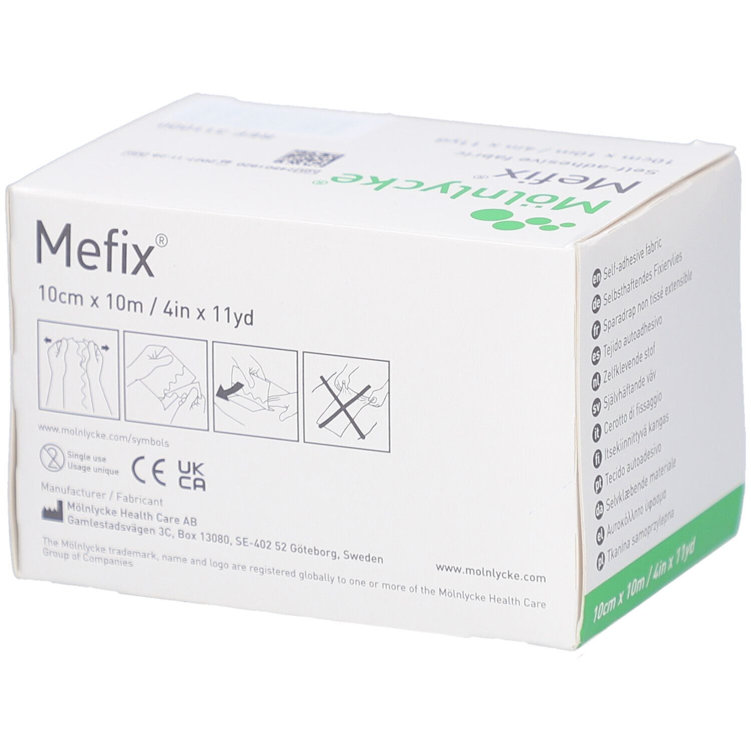 Mefix® Fixiervlies 10 m x 10 cm
