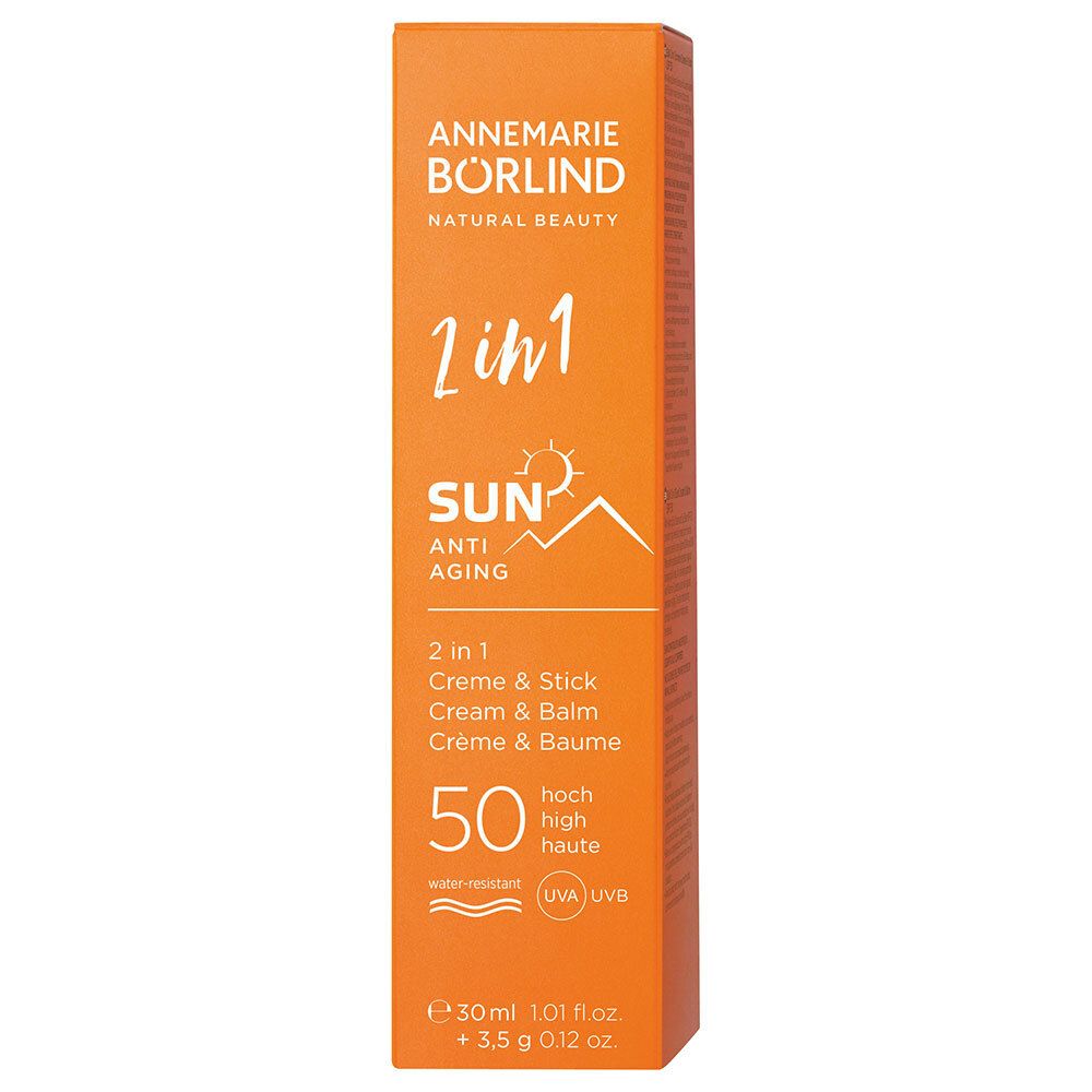 ANNEMARIE BÖRLIND SUN 2 in 1 Sun Cream & Balm SPF 50 Sonnencreme