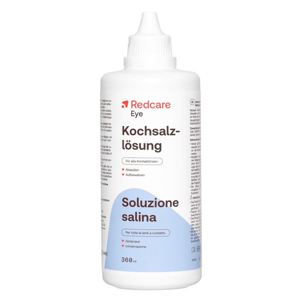 Redcare Eye Kombilösung f.weiche Kontaktlinsen 360 ml Solution