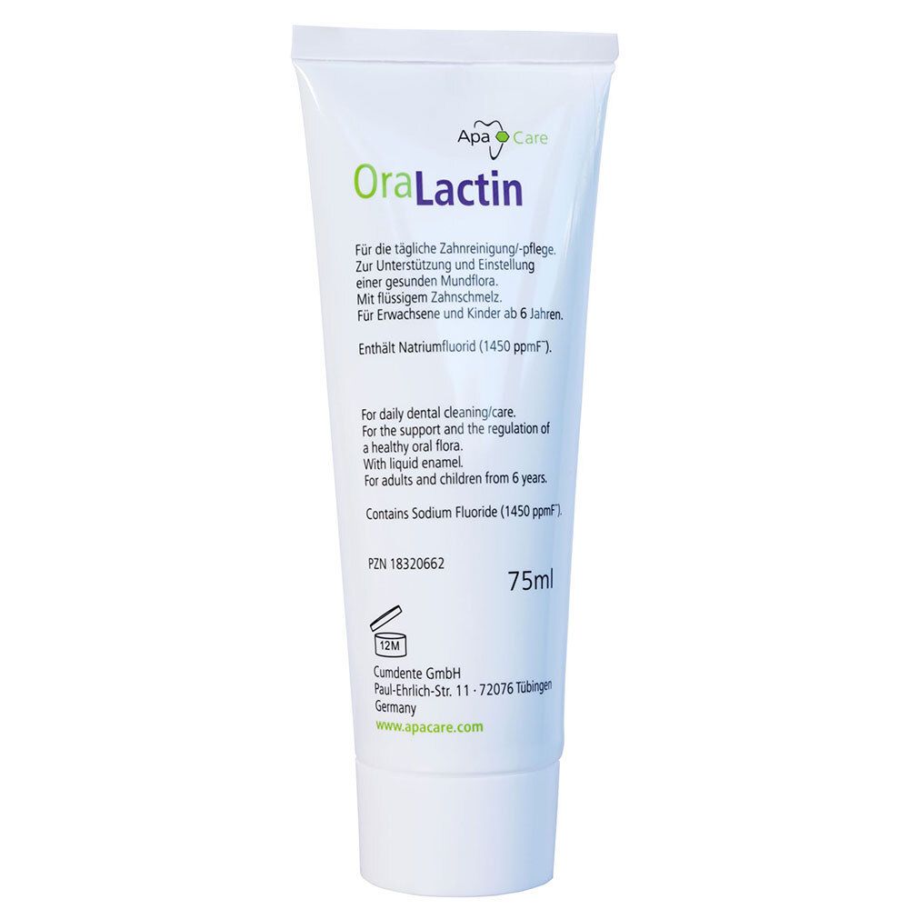 Oralactin pre- & postbiotische Zahncreme 75 ml