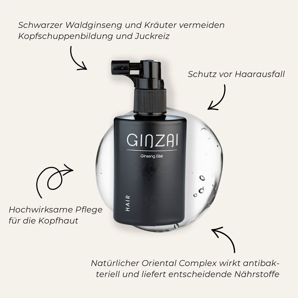 Ginzai Ginseng Haarpflege-Elixir 100 ml Elixier