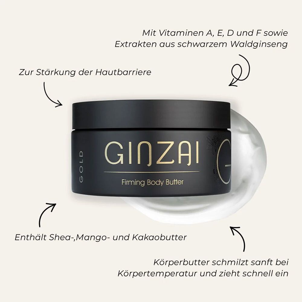 Ginzai Ginseng straffende Körperbutter 300 ml Körperpflege