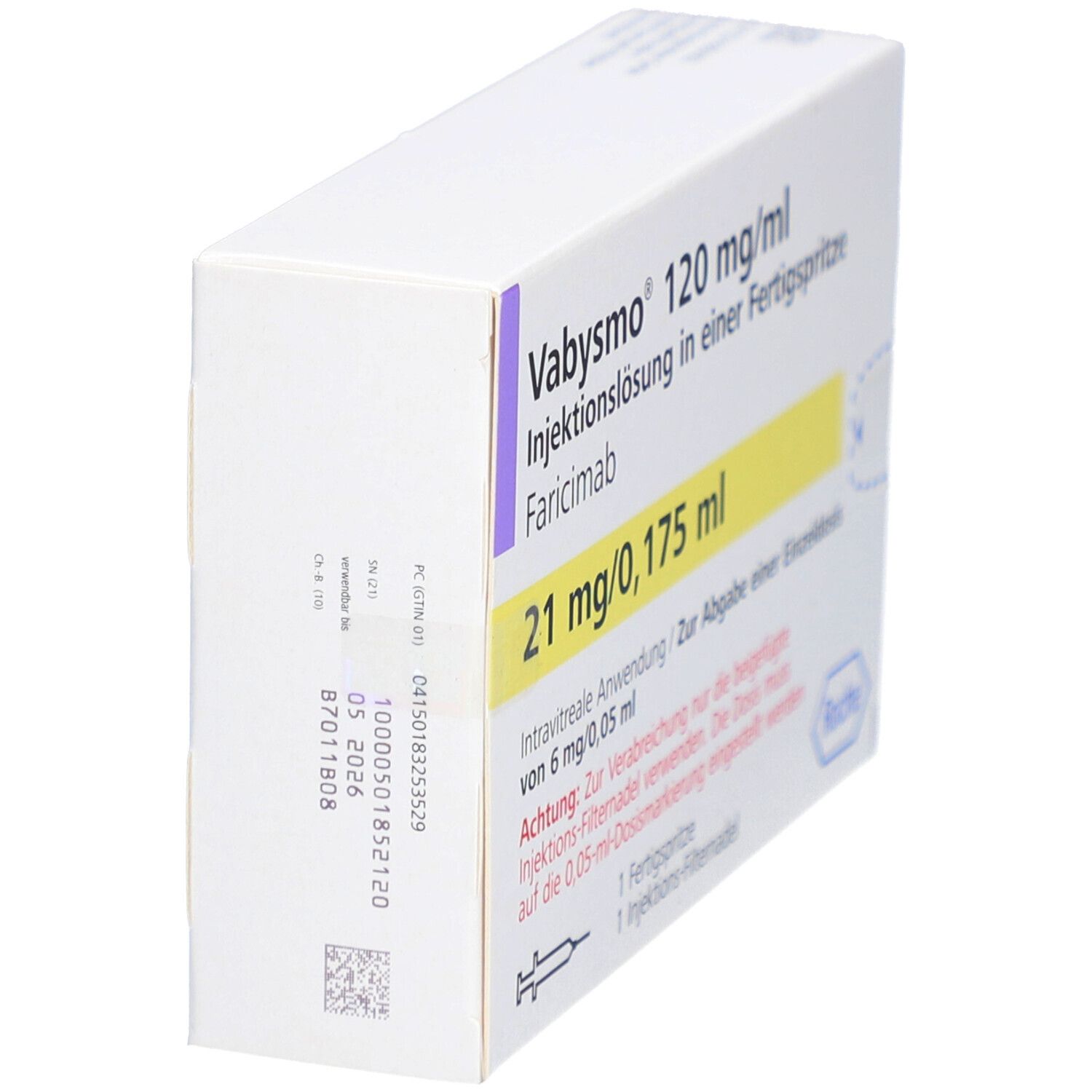 VABYSMO 120 mg/ml Injektionslösung i.e.Fertigspr.
