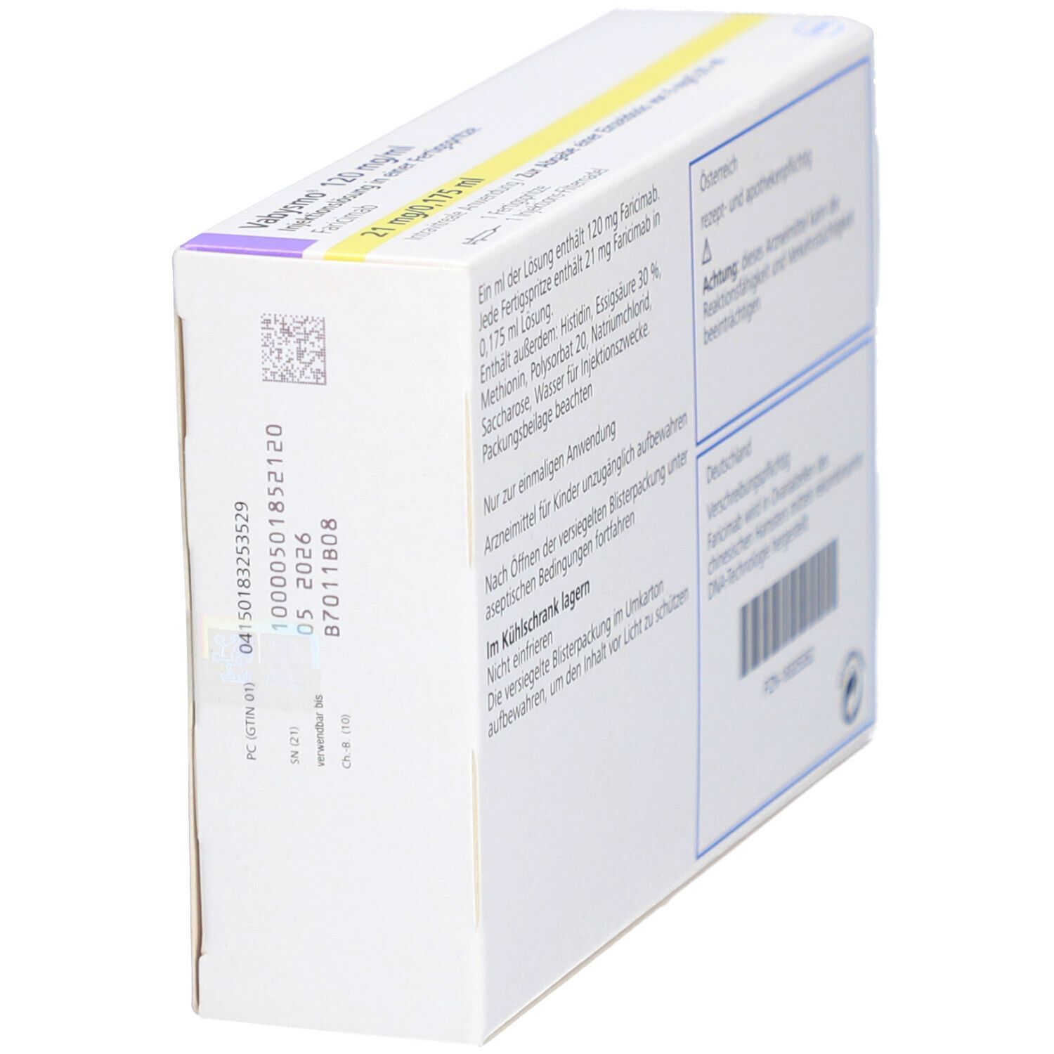 VABYSMO 120 mg/ml Injektionslösung i.e.Fertigspr.