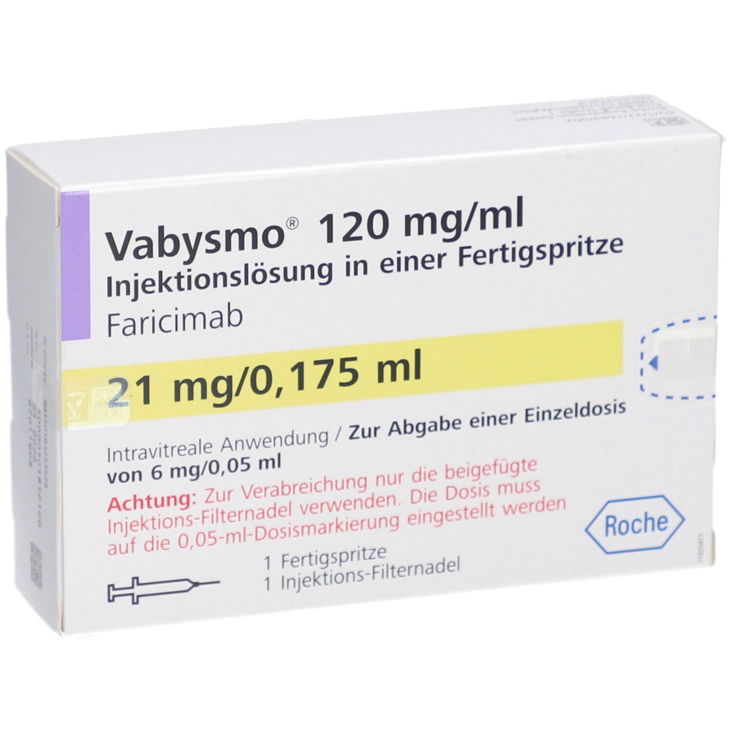 VABYSMO 120 mg/ml Injektionslösung i.e.Fertigspr.