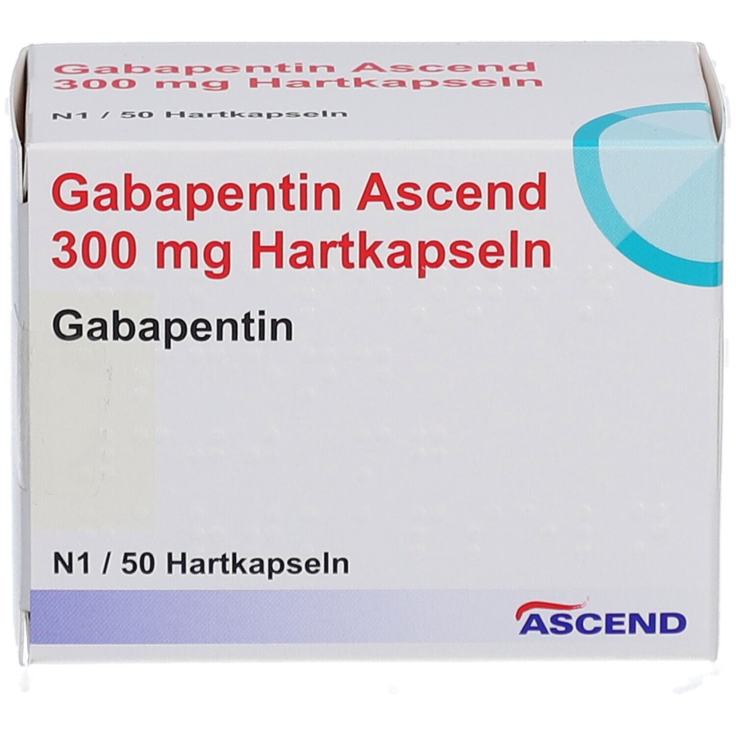 GABAPENTIN Ascend 300 mg Hartkapseln