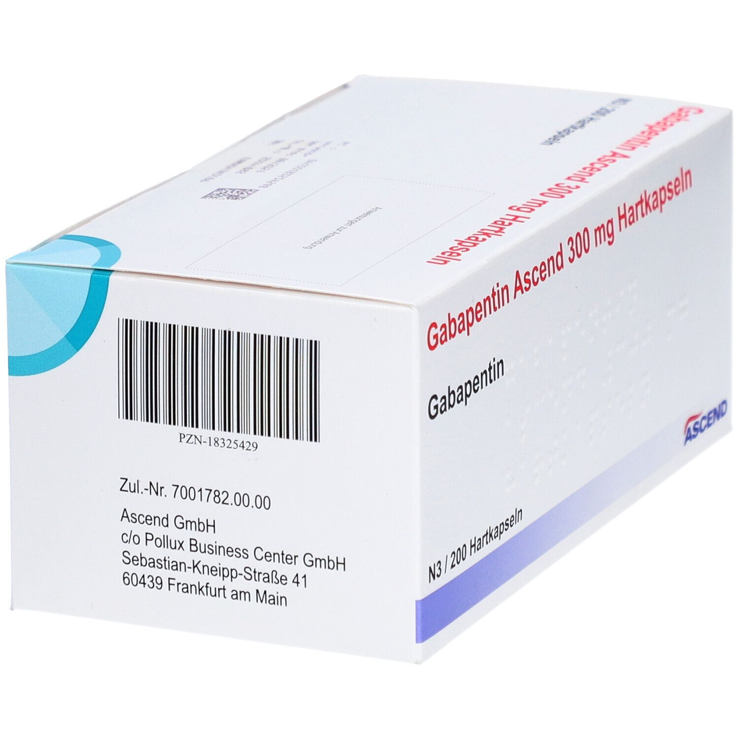 GABAPENTIN Ascend 300 mg Hartkapseln
