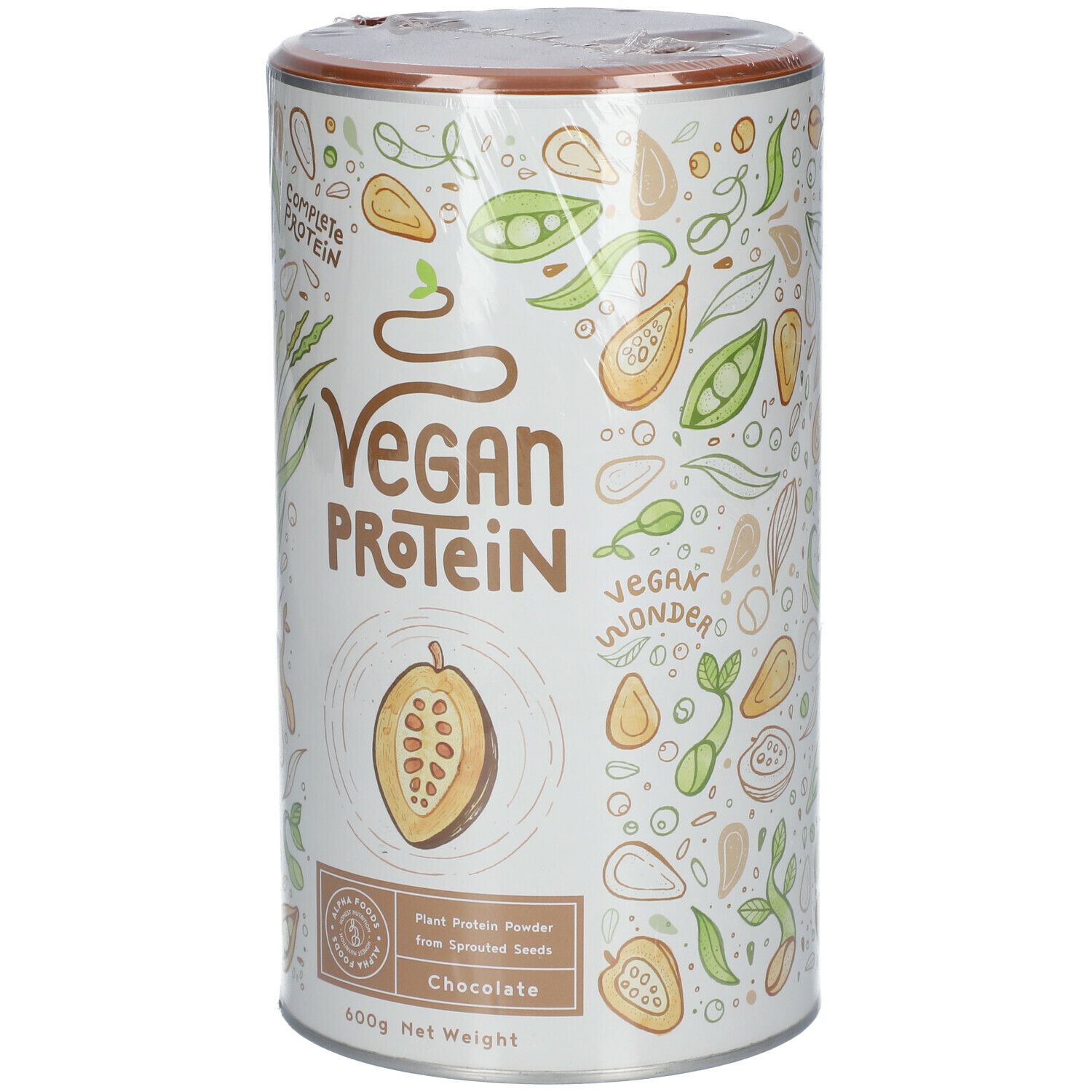 ALPHA FOODS Vegan Protein Schokolade
