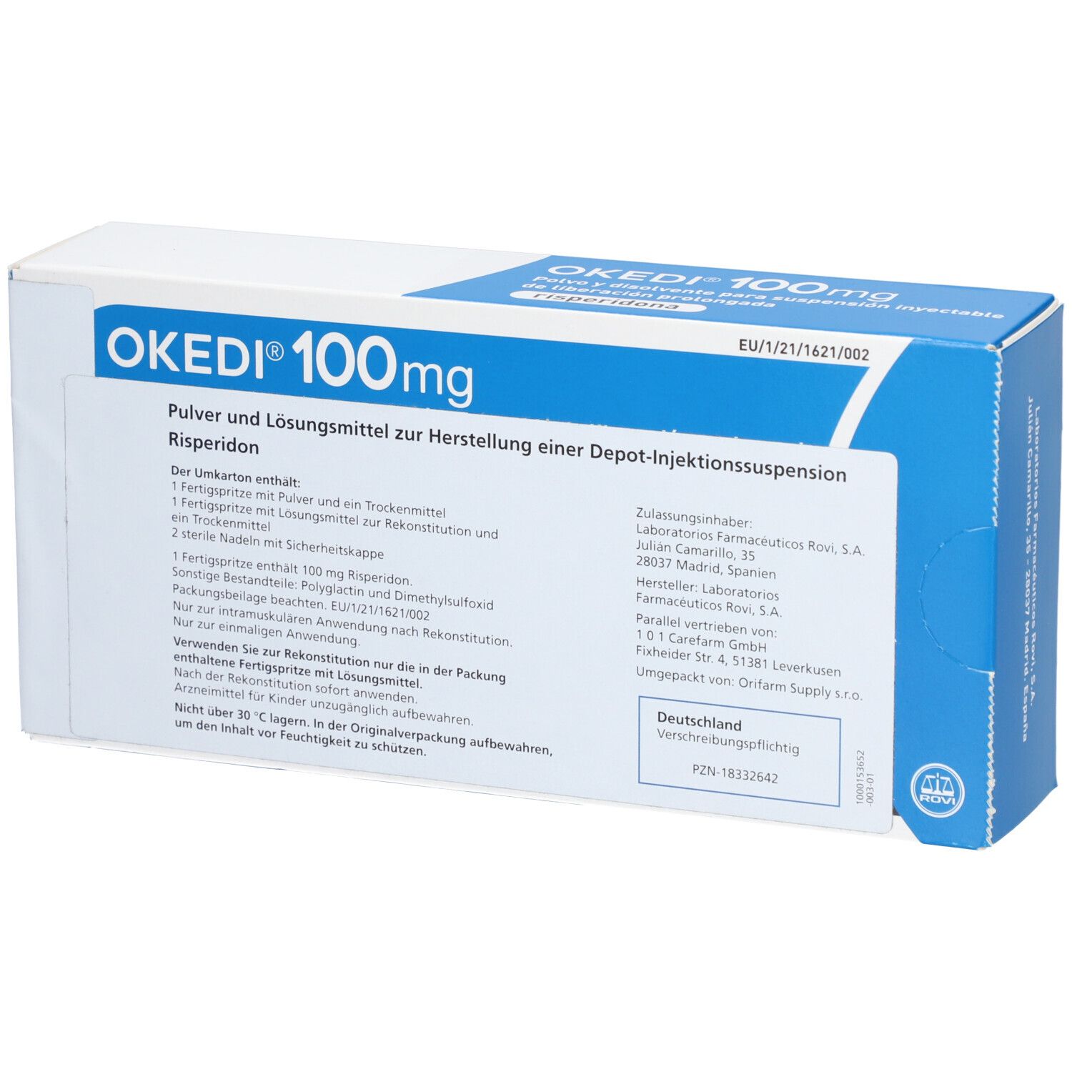 OKEDI 100 mg Plv.u.LM H.Depot-Inj.-Susp.Fert.-S.